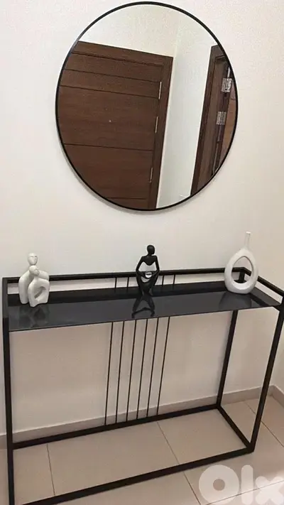 console & mirror