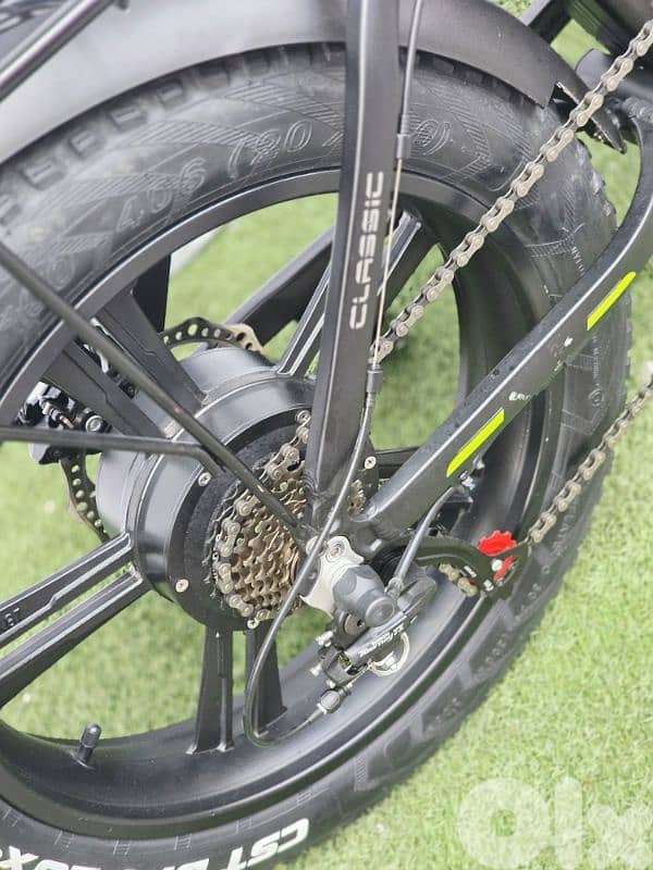 foldable electric bike Fatty New 1000w 9