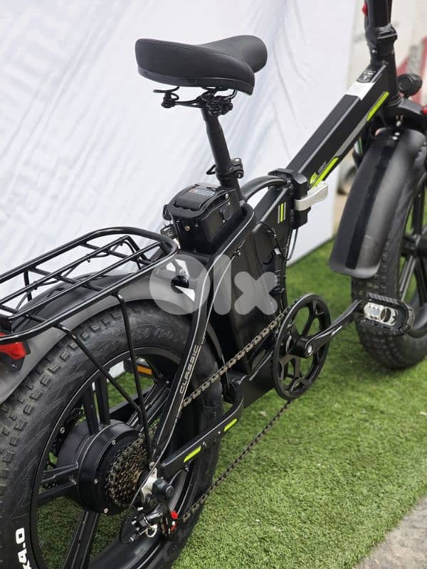 foldable electric bike Fatty New 1000w 10
