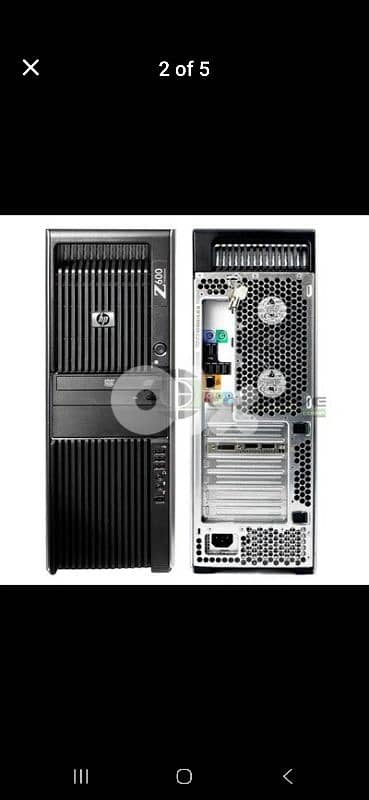 Pc hp Z600 workstation 1