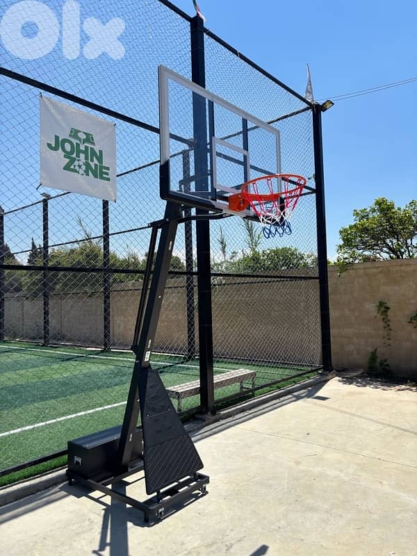 BOARD 152 cm x 90 cm Olympic Basketball hoop 0