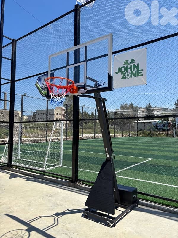BOARD 152 cm x 90 cm Olympic Basketball hoop 2