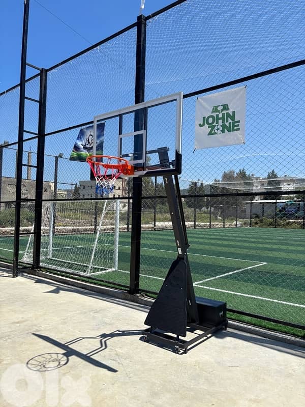 BOARD 152 cm x 90 cm Olympic Basketball hoop 3