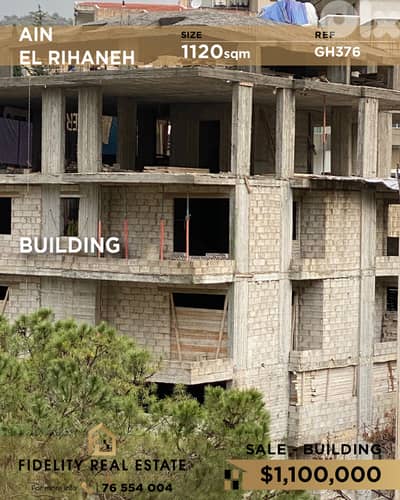 Building for sale in Ain El Rihaneh GH376 مبنى للبيع في عين الريحانة