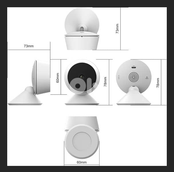 Laxihub M1, Security Camera Mini Indoor CCTV System Wireless Pets Baby 3