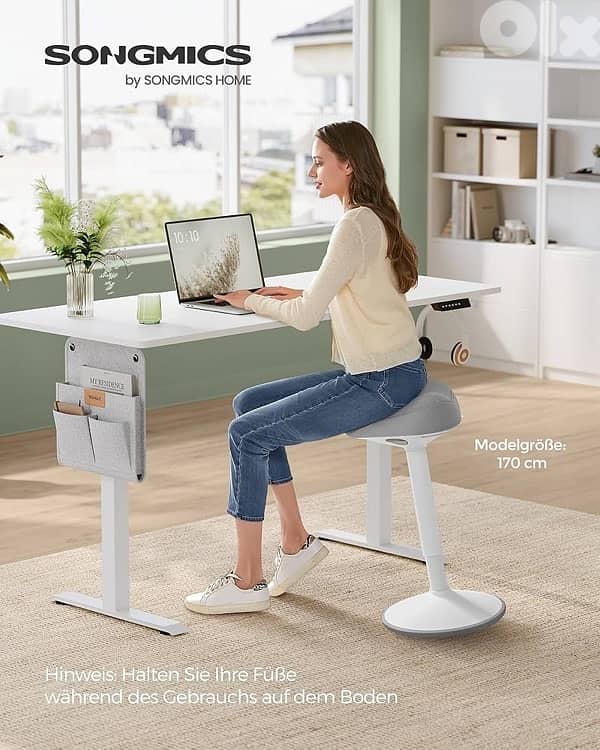 Standing Stool 360° Tilting Desk Chair Height Adjustable 2