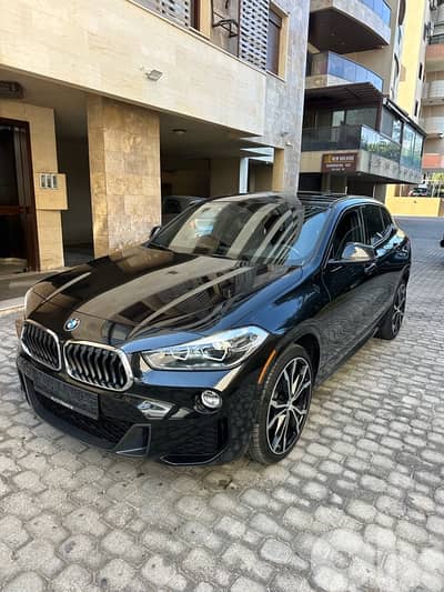 BMW X2 x-drive M-package 2020 black on black (clean carfax)