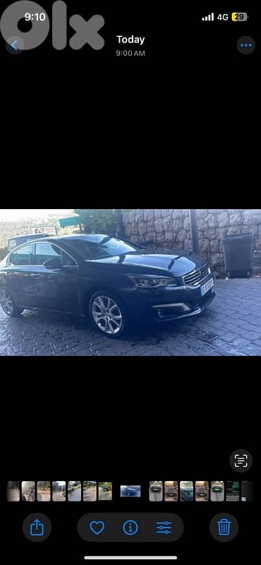 Peugeot 508 2016, company source, one owner .