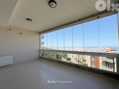 Apartment with Sea View For SALE In Qonnabet Broumana شقة للبيع #SS