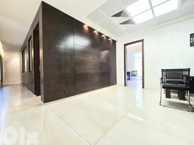 RAO26-5069 Semi Furnished Office 210m For Rent in Hazmieh, $ 2500 cash