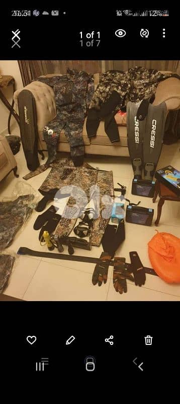 all diving equipement available 0