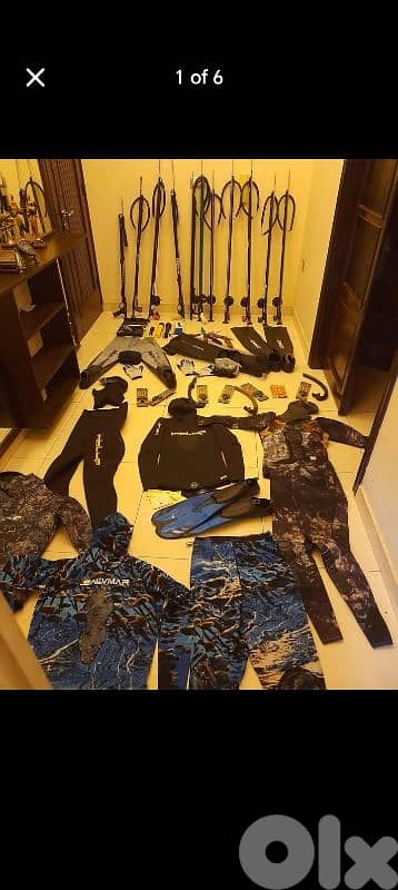 all diving equipement available 1