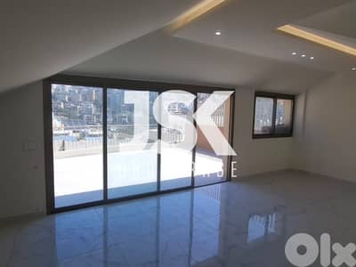 L21229 - Beautiful Duplex with Terrace For Sale in Antelias L21229 - Beautiful Duplex with Terrace For Sale in Antelias