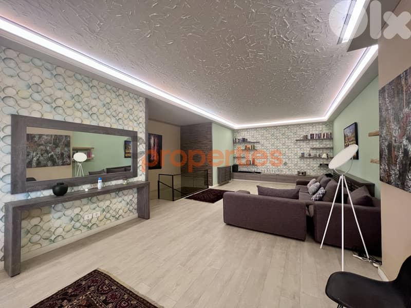Furnished Duplex With Garden For Rent In Ain Saadeh | CPCC172 0