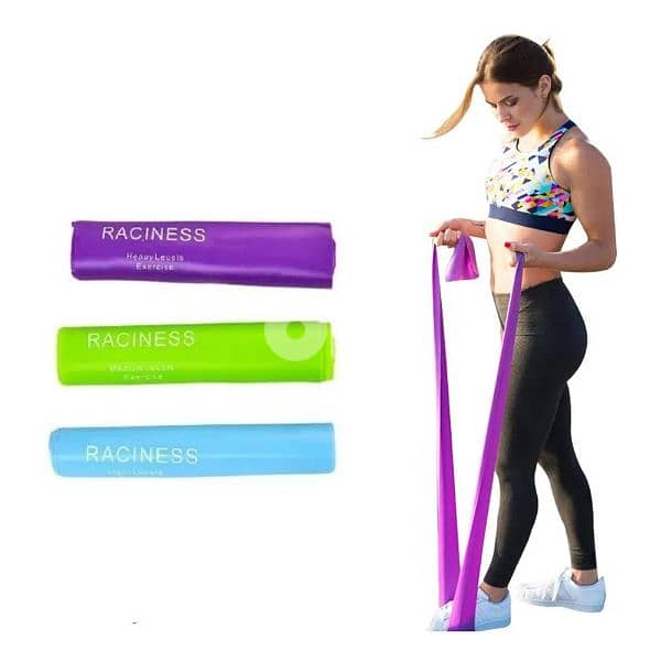 Aerobic band set of 3 levels very good quality 0