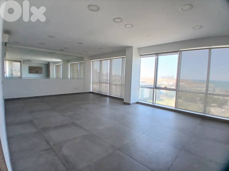 Office for Rent in Zalka Highway – Prime Location with Sea View 0