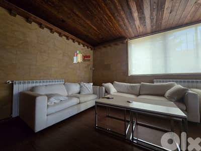 Kfardebian 120m2 | Stunning Duplex Chalet | Furnished | Rent | DA |