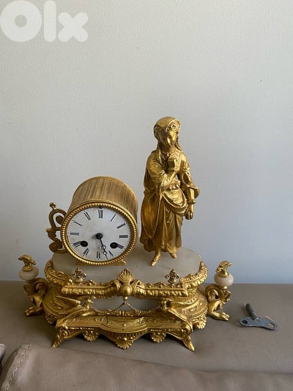 old french clock works 0