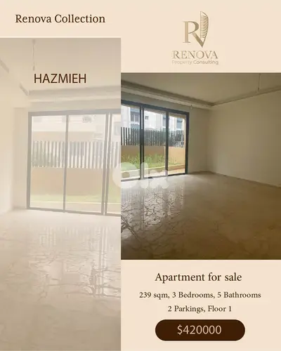 Apartment for sale in Hazmieh