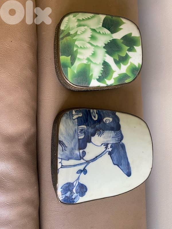 two beautifull chinese jewlry boxes 0