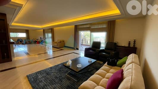 430 m2 apartment+sea view for rent in Rabieh - شقة للإيجار في الرابية