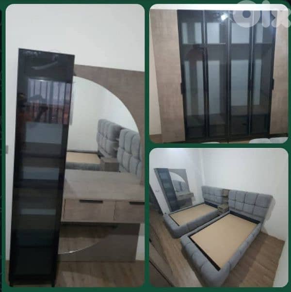 New Modern Full Bedroom 2 Beds High Quality 0