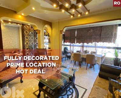 mountain view, Fully Decorated, Bchamoun, Aley/بشامون REF#RO136057