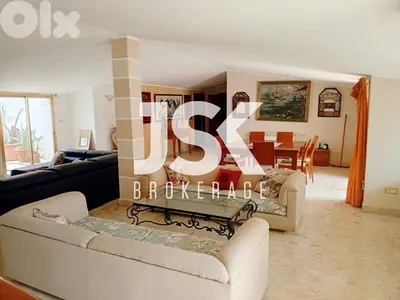 L21235 - Spacious Furnished Apartment With Sea View For Sale in Kaslik L21235 - Spacious Furnished Apartment With Sea View For Sale in Kaslik