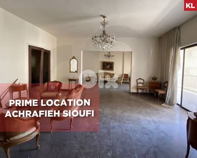 Prime Location,Terrace in Prime Ashrafieh Sioufi/السيوفي REF#KL136062