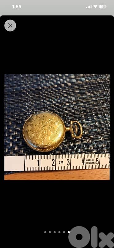 Nice ladies pocket watch with second hand, running! 2