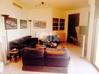 L21236 -Beautiful Apartment with Terrace & Sea View For Sale in Daroun