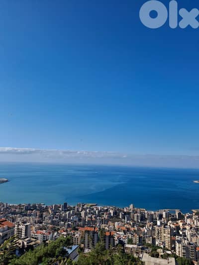 L21236 -Beautiful Apartment with Terrace & Sea View For Sale in Daroun