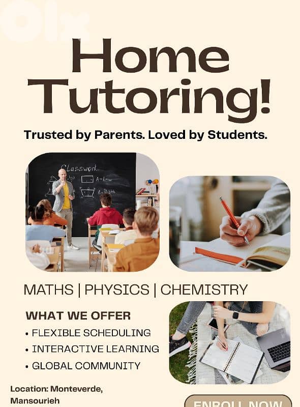 private lessons in math and physics 0