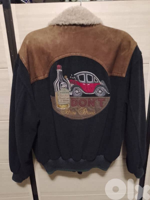 Iceberg Collectors 1992 Bomber jacket " Don't Drive Drunk" Edition 6