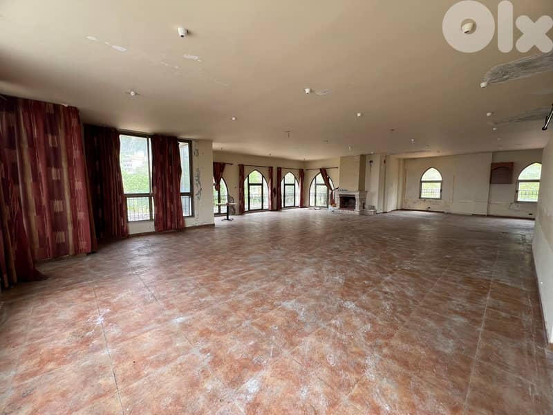 Restuarant foe rent in Bikfaya-Delb MQBS011 0