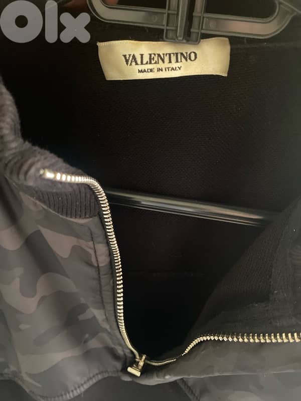 Valentino Half Zipper Sweatshirt 1