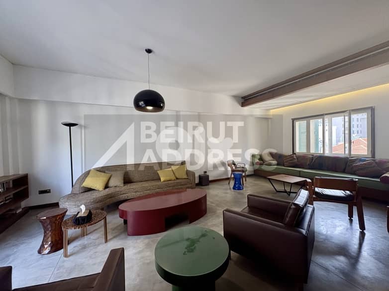 Gemmayzeh Retro 2 Bedroom Flat 0