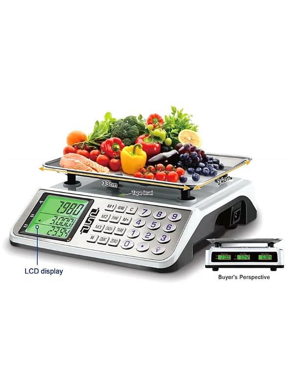 digital scale 40kg DSP ميزان خضرا 0