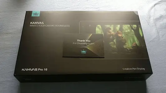 huion display tablet (kamvas 16 pro)