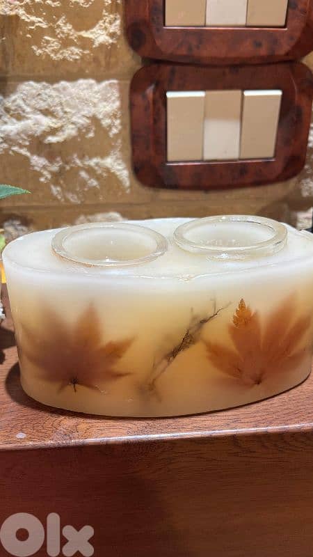 candle and ashtray 3