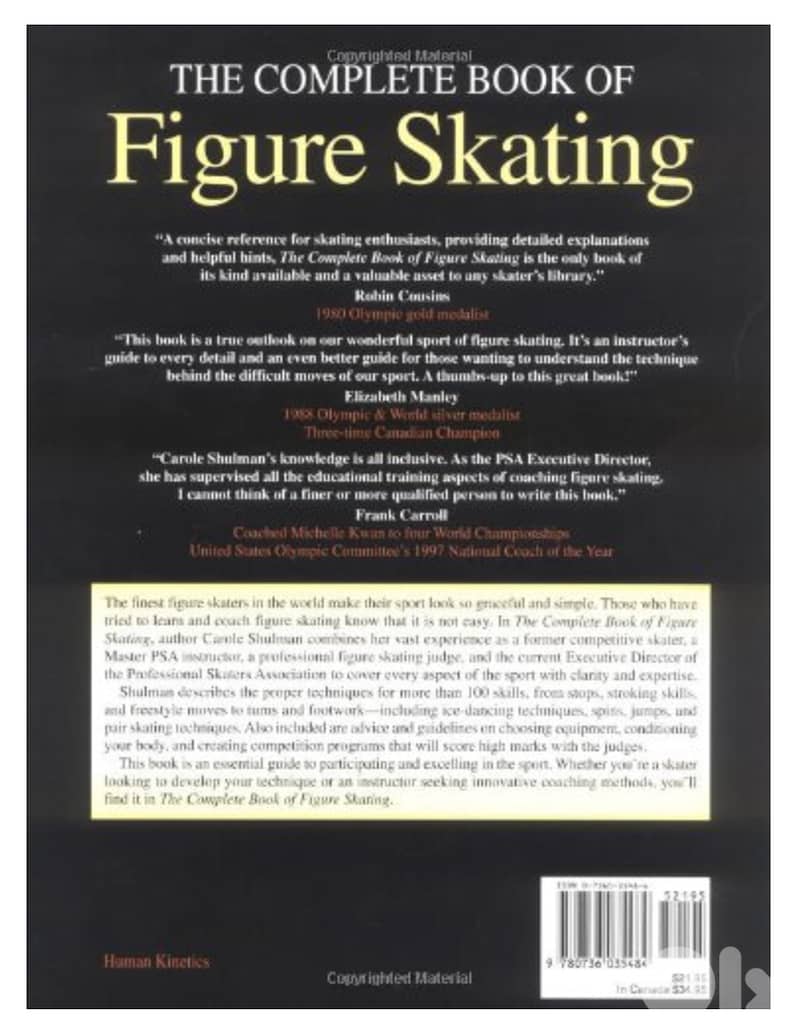 The Complete Book of Figure Skating 1