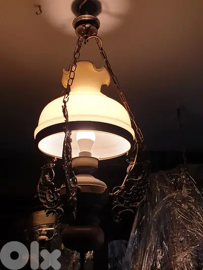 european antique opaline chandelier