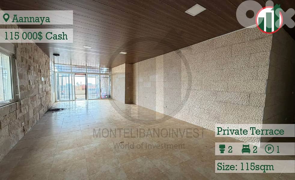 Apartment for Sale in Aannaya !! 0