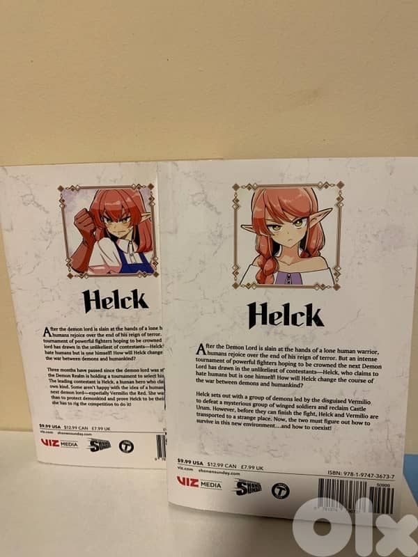 Helck Manga Volumes 1-2 2