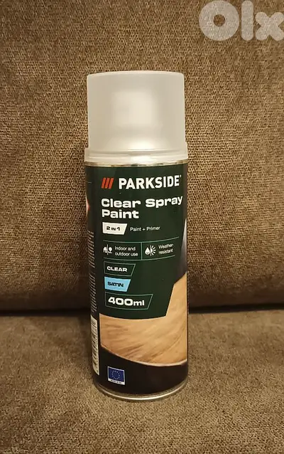 parkside clear spray paint