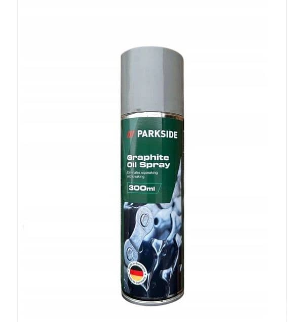 parkside graphite oil spray 0