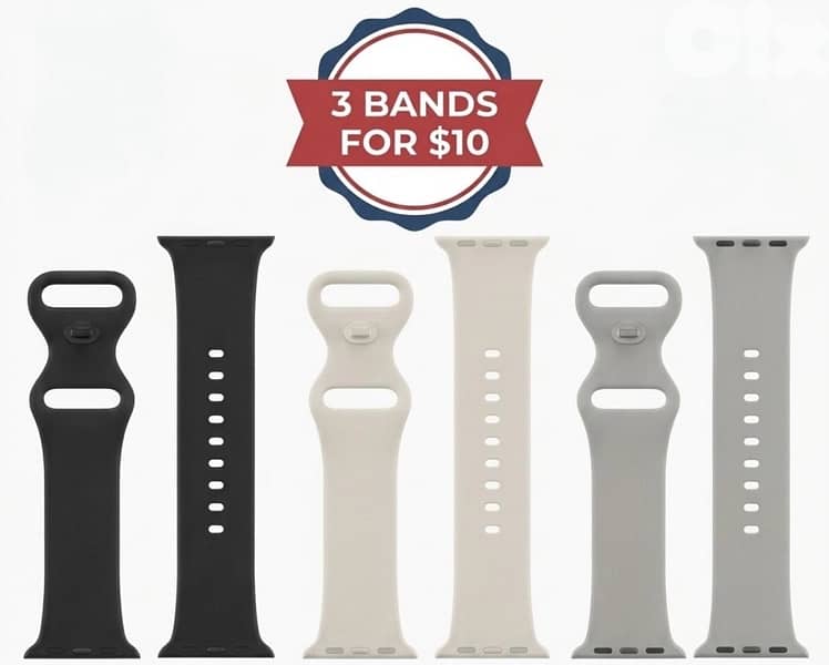 Apple Watch 3-Band Bundle Deal 0