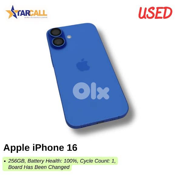 Used Apple iPhone 16 0