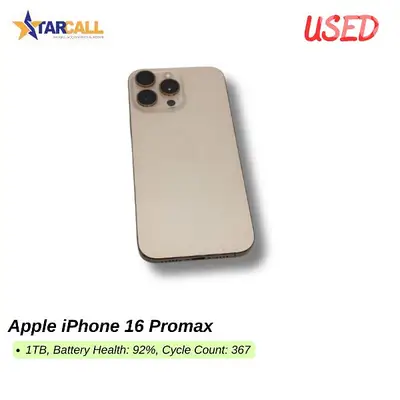 Used Apple iPhone 16 Promax