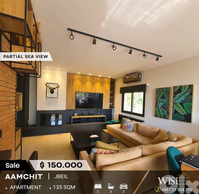 135 SQM Unfurnished Apartment for SALE in a Calm Area in Aamchit!